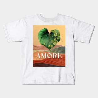 Love Nature No. 5: Valentine's Day Amore Kids T-Shirt